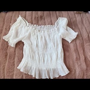 Sheer Off The Shoulder Top